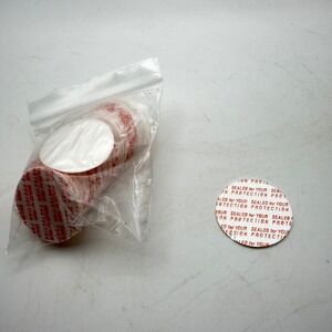 50 Pack 38mm Tamper Evident Seals Protection Labels Round Stickers 1.5 Inch